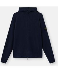 Stone Island - 5100067 Two-Tone Vanisé Cashmere - Lyst