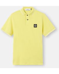 Stone Island - 2200010 Organic Cotton Piqué With Stretch - Lyst