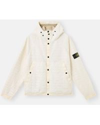Stone Island - 4100023 Crinkle Reps Ny Quilted-Tc, Recycled Nylon - Lyst