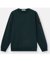 Stone Island - 6100049 Brushed Organic Cotton Fleece - Lyst