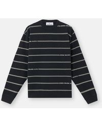 Stone Island 2100024 Combed Organic Cotton Jersey Marina in
