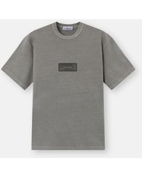 Stone Island - 2100012 Mineral Dyed Heavy Cotton Jersey - Lyst