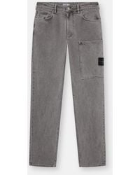Stone Island - 3100037 Mineral Dyed Cotton Gabardine-Tc - Lyst