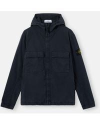 Stone Island - 4100077 Stretch Organic Cotton Twill - Lyst