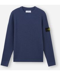 Stone Island - 553C2 Full Rib Rws Wool - Lyst