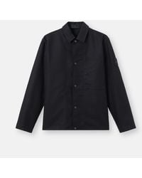 Stone Island - 1200020 Wool Nylon Flannel S. I. Ghost - Lyst