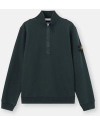 Stone Island - 6100068 Brushed Organic Cotton Fleece - Lyst