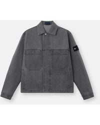 Stone Island - 4100006 Denim-Light Wash - Lyst
