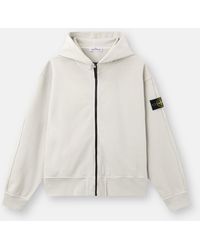 Stone Island - 6100039 Organic Cotton Fleece - Lyst