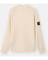 Stone Island - 5100001 Full Rib Cotton Bouclé - Lyst