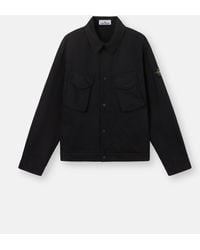 Stone Island - Q100003 Dense Cotton Twill-Tc - Lyst