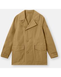 Stone Island - 4100046 All-Weather Cotton Canvas S. I. Ghost - Lyst