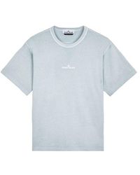 Stone Island - T-shirt baumwolle - Lyst