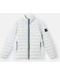 Stone Island - 4100429 Loom Woven Chambers Nylon Down-Tc, Recycled Nylon - Lyst