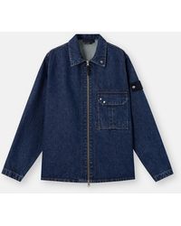 Stone Island - 1200002 Denim-Medium Grainy Wash - Lyst