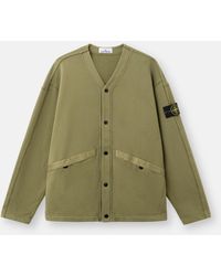 Stone Island - 6100040 Organic Cotton Fleece - Lyst