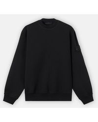 Stone Island - 6100013 Cotton Wool Fleece S. I. Ghost - Lyst