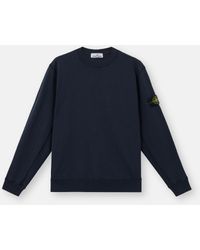 Stone Island - 6100020 Malfilé Fleece 'Old' Effect - Lyst