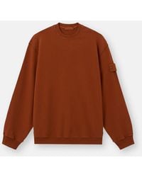 Stone Island - 6100069 Stretch Cotton Fleece S. I. Ghost - Lyst