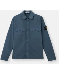 Stone Island - 1200003 Stretch Organic Cotton Twill - Lyst