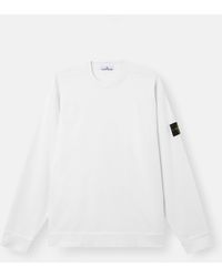 Stone Island - 6100057 Heavy Organic Cotton Jersey - Lyst