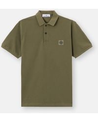 Stone Island - 2200011 50/2 Organic Cotton Piqué - Lyst