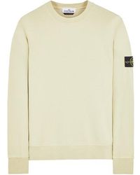 Stone Island - Sweatshirt baumwolle - Lyst