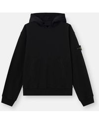 Stone Island - 6100023 Brushed Organic Cotton Fleece - Lyst