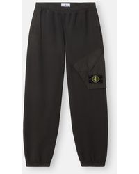 Stone Island - 6200004 Brushed Organic Cotton Fleece - Lyst