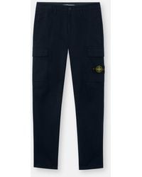 Stone Island - 3100032 Stretch Organic Cotton Twill - Lyst