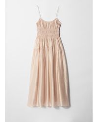 & Other Stories - Ruched Midi Dress - Lyst
