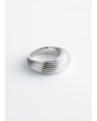 & Other Stories - Fluted Ring - Lyst