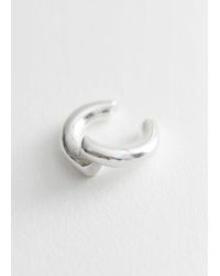 & Other Stories - Sterling Silver Wrap Earcuff - Lyst