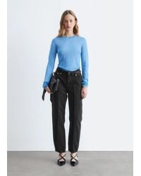 & Other Stories - Fine-Knit Sheer Top - Lyst