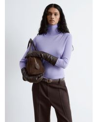 & Other Stories - Thin-Knit Wool Turtleneck - Lyst