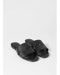 & Other Stories - Leather Slides - Lyst