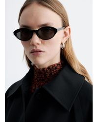 & Other Stories - Oval-Frame Sunglasses - Lyst