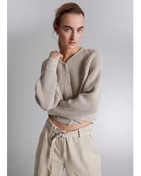 & Other Stories - Relaxed Knit Cardigan - Lyst