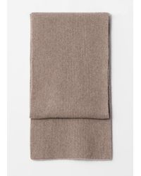 & Other Stories - Cashmere Knit Scarf - Lyst
