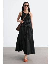 & Other Stories - Gathered Cotton Dress - Lyst