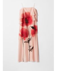 & Other Stories - Floral-Appliqué Maxi Dress - Lyst