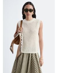 & Other Stories - Silk-Cotton Vest Top - Lyst