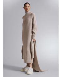 & Other Stories - Knitted Midi Dress - Lyst