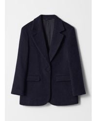 & Other Stories - Single-Breasted Wool Blazer - Lyst
