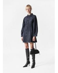 & Other Stories - Denim Shirt Mini Dress - Lyst
