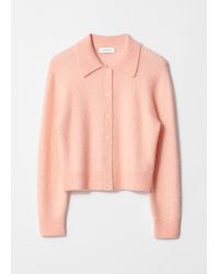 & Other Stories - Collared Knit Cardigan - Lyst