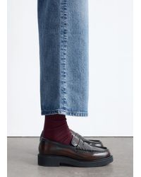 & Other Stories - Chunky Leather Loafers - Lyst