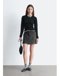 & Other Stories - Wool Mini Skirt - Lyst