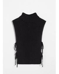 & Other Stories - Semi-Sheer Bib Collar - Lyst