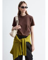 & Other Stories - Cotton Crew-Neck T-Shirt - Lyst